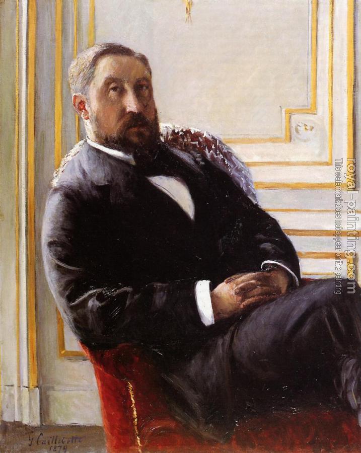 Gustave Caillebotte : Portrait of Jules Richemont